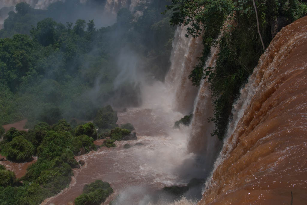 Les chutes d'Iguazu, du côté Argentin